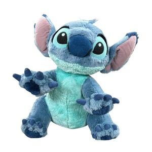 Vintage Lilo & Stitch 12" Plush Disneyland Walt‎ Disney World Bead Bottom